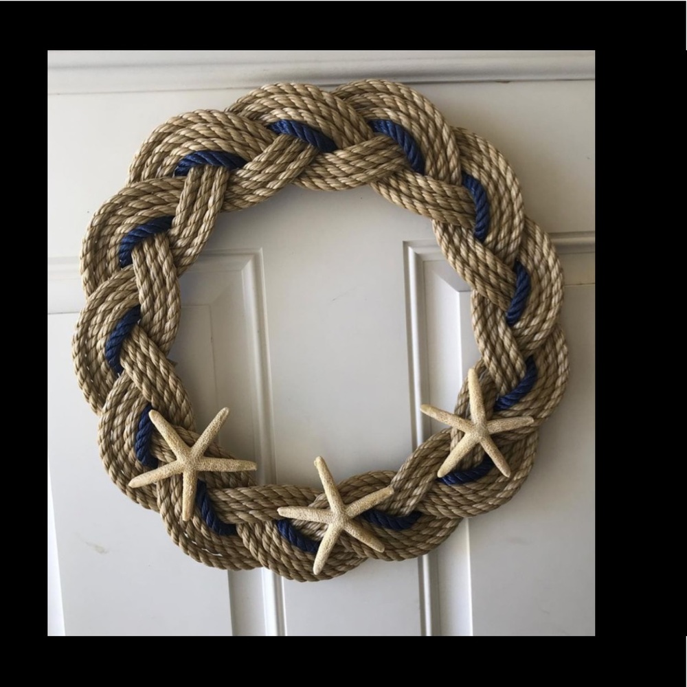Nautical Rope Wreath